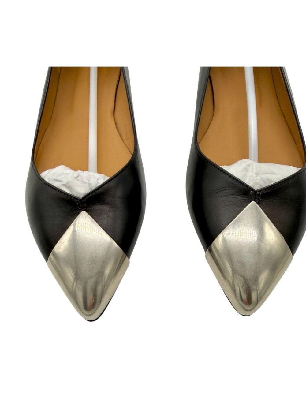 Isabel Marant Arsan black leather point-toe flats NWB - Size 9 - Picture 3 of 9